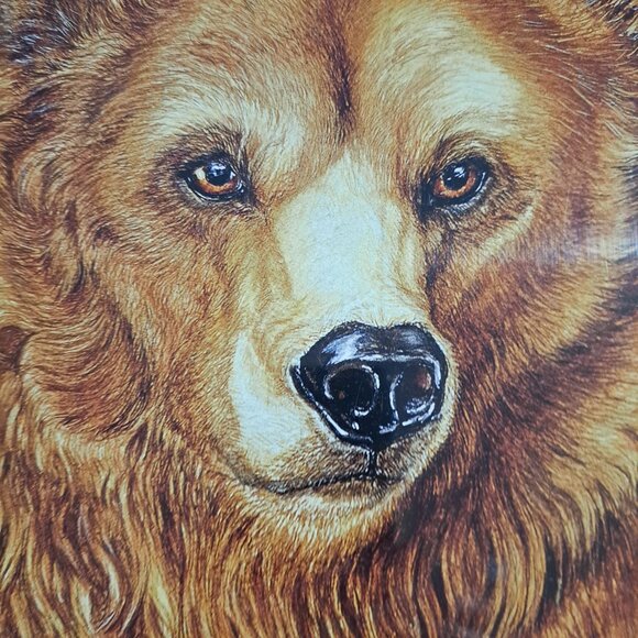 Great Bear Native American Art - Vintage 1995 Poster Print - Picture 4 of 4